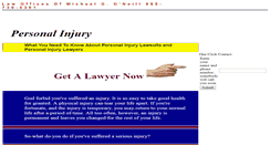 Desktop Screenshot of injury.oneillaw.com